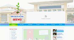 Desktop Screenshot of istnu.edu.vn